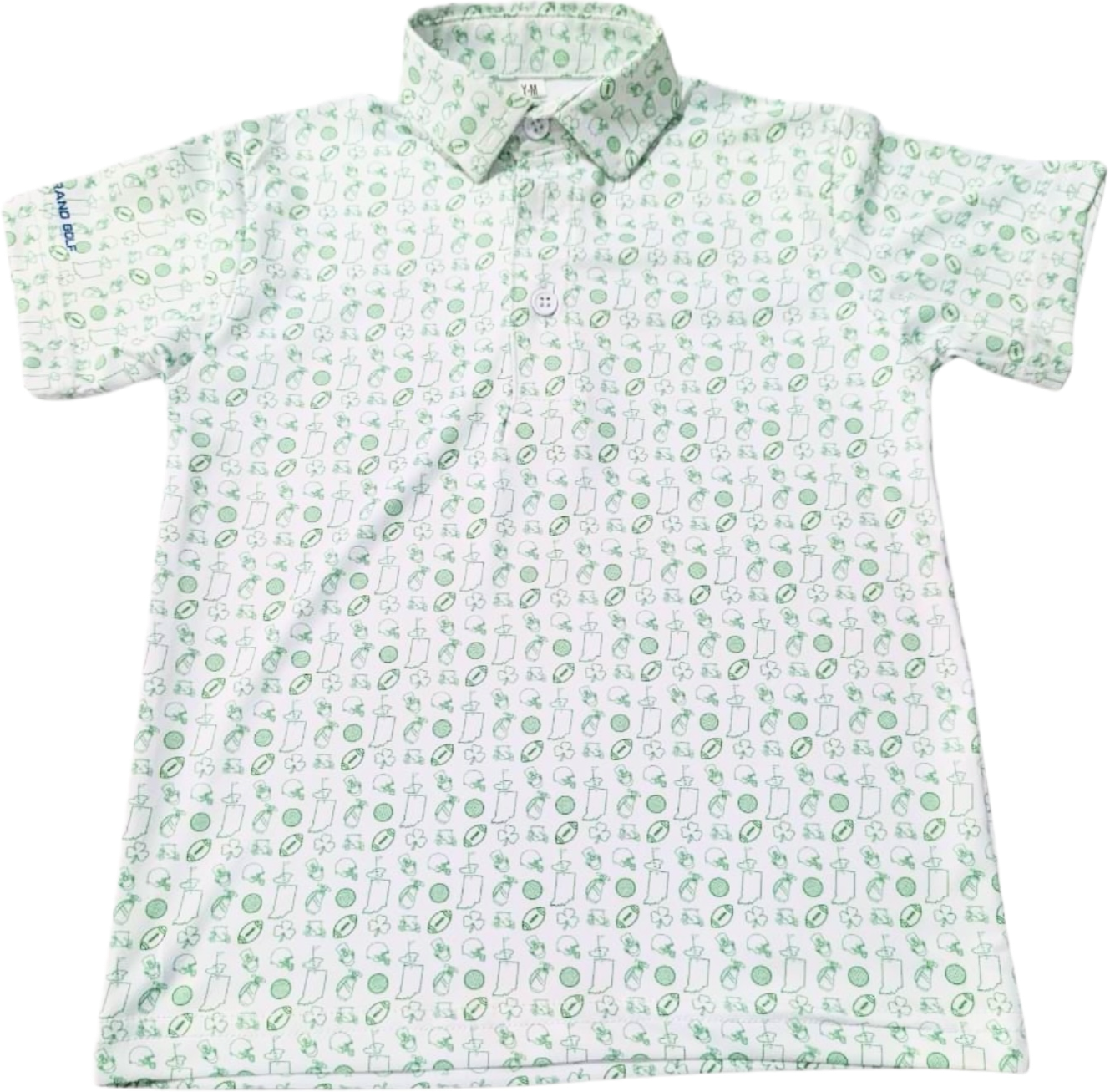 Toddler’s South Bend Football Polo image 0