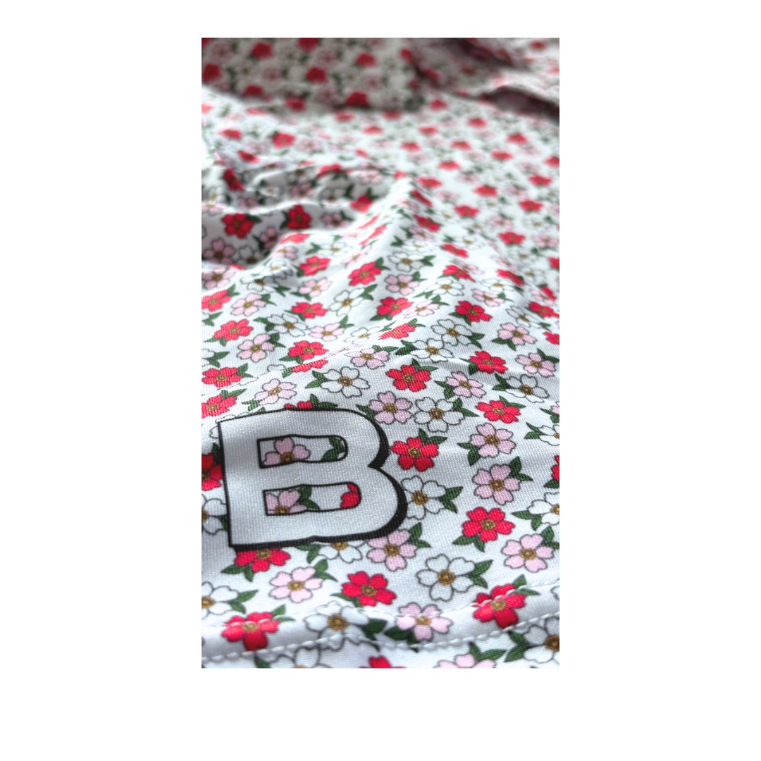 Youth's Colored Peonies Polo image 3