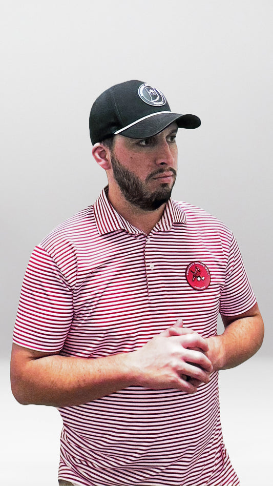 Men's Striped Cardinal image 0
