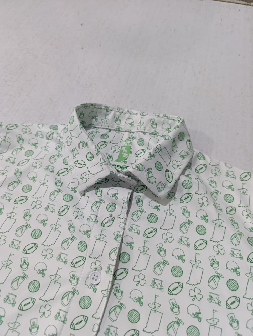 Toddler’s South Bend Football Polo image 3